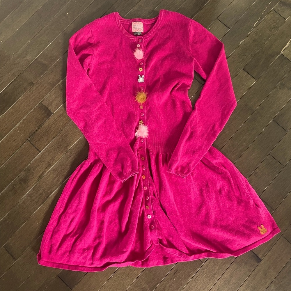Souris Mini Limited Edition Girls pink dress size 12